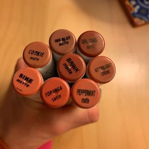 Assorted Nude Colourpop Lippie Stix